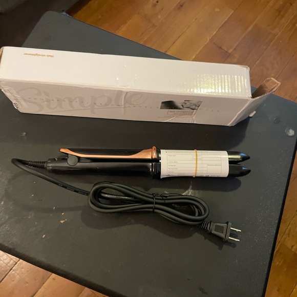 2 In 1 Flat Iron Hair Straightener/ Curl Iron - Picture 2 of 5